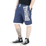 Navy/White Badshorts - Logoprint - Mesh Binnenbroek - Elastische Band