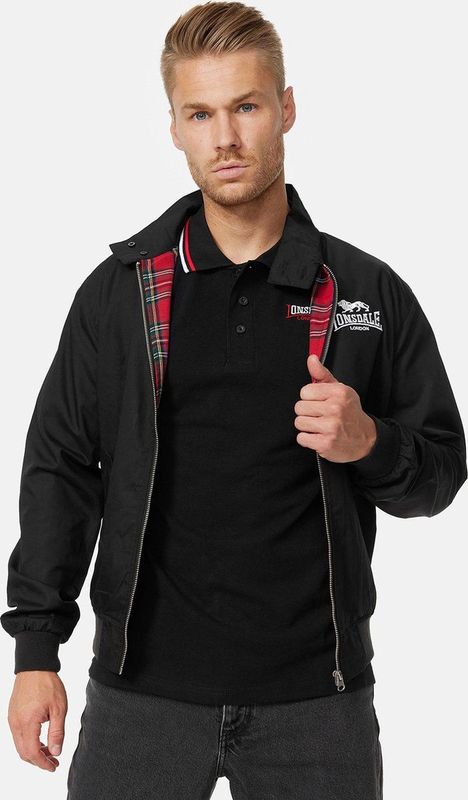 Lonsdale - Acton - Tussenjas - Slim Fit - 65% Katoen, 35% Polyester