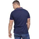 Lonsdale - Lion - Poloshirt - Blauw - Korte Mouwen - Hoogwaardig Materiaal