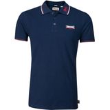 Lonsdale - Lion - Poloshirt - Blauw - Korte Mouwen - Hoogwaardig Materiaal