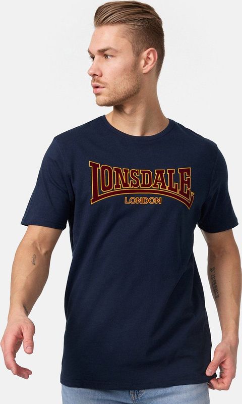 Lonsdale Classic T-shirt Met Korte Mouwen Blauw L Man