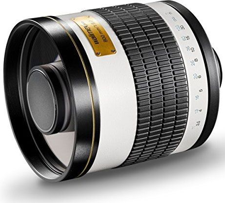 Walimex Pro 800/8.0 spiegel T2 (T2, Micro Vier Derde, APS-C / DX, Volledig formaat), Objectief, Zwart