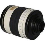 Walimex Pro 15554 800 mm 1:8,0 DSLR-spiegellens voor Pentax K objectiefbajonet wit (voor full-frame sensor, filterdiameter incl. beschermdeksel)