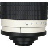 Walimex Pro 15554 800 mm 1:8,0 DSLR-spiegellens voor Pentax K objectiefbajonet wit (voor full-frame sensor, filterdiameter incl. beschermdeksel)