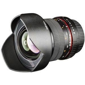 Walimex Pro 8 mm 1:3,5 CSC Fish-Eye II lens (afneembare zonneklep, IF) voor Micro Four Thirds lensbajonet zwart