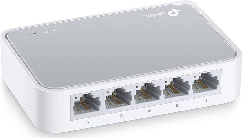 TP Link TL SF1005D Netwerk Switch Unmanaged 5 poorten