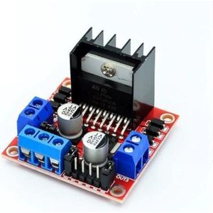 L298N Dubbele H-Brug Motor Driver voor DC- of Stappenmotor - voor Arduino en Raspberry Pi