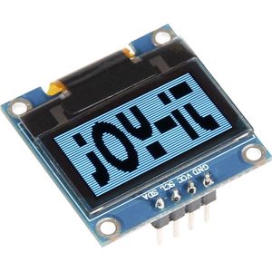 Joy-it - SBC-OLED01 - Displaymodule - Zwart - Blauw - 2.4 cm
