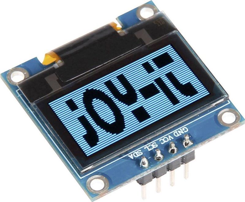 Joy-it - SBC-OLED01 - Displaymodule - Zwart - Blauw - 2.4 cm
