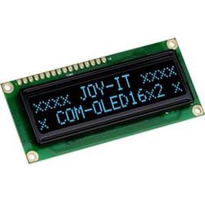 Joy-it - Displaymodule - OLED - Blauw op Zwart - Geschikt voor Industrie