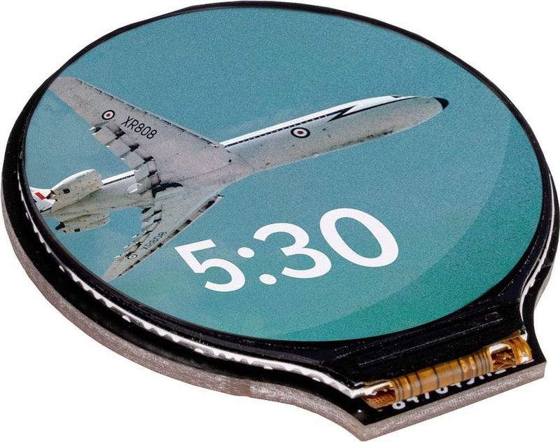 JOY-IT Kreisrundes IPS LCD Display mit 4-Wire SPI Schnittstelle