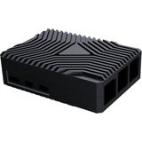 Joy-it RB-AlucaseP5-09 SBC-behuizing Geschikt voor serie: Raspberry Pi Incl. passieve koeler Zwart
