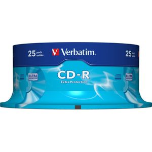 Verbatim CD-R 80Min - 700MB - 52x Speed - Spindel - 25 Stuks