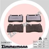ZIMMERMANN Remblokkenset VW,AUDI,SEAT 24098.970.1 7L6698151E,7P6698151C,7P6698151F 8J0698151G,8J0698151K,8J0698151M,7L6698151G,7L6698151J,8J0698151D