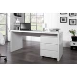 FAST TRADE - 36025 - Bureau - Wit - Hoogglans - Modern Design