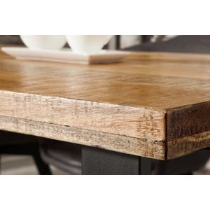 eettafel mangohout 180 cm