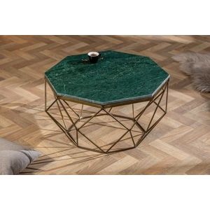 salontafel Diamant groen marmer