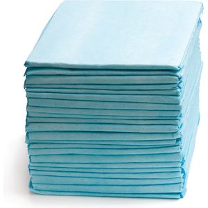 Incontinentie bed onderleggers - Wegwerp onderleggers – 60x90 cm – 6 laags - 50 stuks – Matrasbeschermers