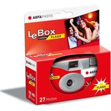 Agfa - LeBox 400 27 Flash - Wegwerpcamera - Zwart - Met Flitser
