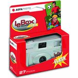 Agfa - LeBox 400 27 Flash - Wegwerpcamera - Zwart - Met Flitser