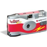 Agfa - LeBox 400 27 Flash - Wegwerpcamera - Zwart - Met Flitser