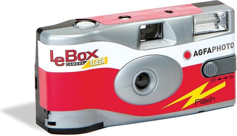 AgfaPhoto LeBox - Wegwerpcamera - 27 Foto's - Met Flitser