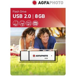 AgfaPhoto - 2.0 USB Stick - Zilver - 8GB