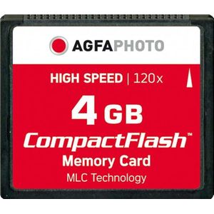 Agfaphoto Compact Flash 4GB High Speed 300x MLC