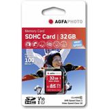 Agfa Photo SDHC Kaart - 32GB - Class 10 UHS I U1 V10