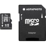 AGFAPHOTO - MicroSDHC UHS-I - Geheugenkaart - 16GB - High Speed - Class 10 U1