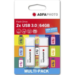 Agfa Photo USB 3.2 Gen 1 64GB kleur Mix MP2