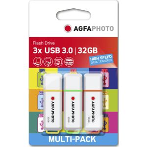 Agfa Photo USB 3.2 Gen 1 32GB kleur Mix MP3