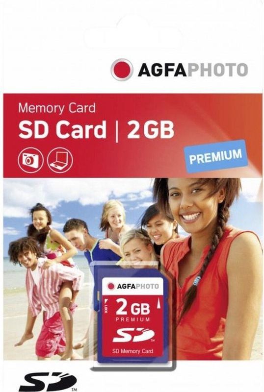 Agfa Photo SD Kaart 2GB - 133x Premium