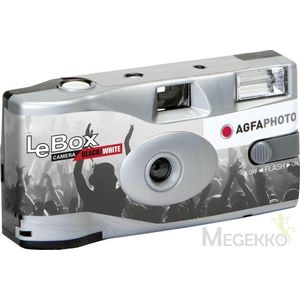 Agfaphoto - LeBox Black&White - Wegwerp Camera - Zwart-Wit - 31 mm Lens