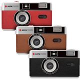 Agfa - 603001 - Analoge Camera - Rood - Herbruikbaar - Ingebouwde Flitser