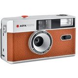 AgfaPhoto Analoge 35mm Kamera braun Kompaktkamera