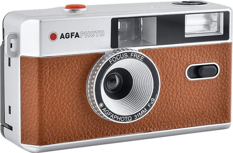 AgfaPhoto - Reusable Photo Camera - Bruin - Analoge Camera