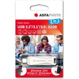 Agfa Photo USB 3.0 2in1 32GB USB-TypeC