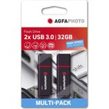 Agfa Photo USB 3.2 Gen 1 32GB zwart MP2