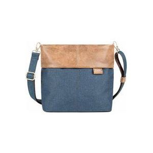 Zwei Olli Crossbody tas blauw