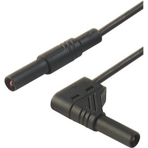 SKS Hirschmann MLS WG 200/2,5 sw Veiligheidsmeetsnoer Banaanstekker 4 mm Banaanstekker 4 mm 2.00 m Zwart 1 stuk(s)