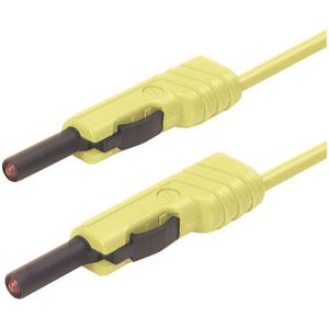 Sks Hirschmann - mlb 50/1 v ge Messleitung Lamellenstecker 4 mm Lamellenstecker 4 mm 0.50 m Gelb 1 St.