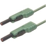 SKS Hirschmann MLB 50/1 V gn Meetsnoer Banaanstekker 4 mm Banaanstekker 4 mm 0.50 m Groen 1 stuk(s)