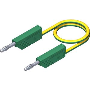 SKS Hirschmann CO MLN 150/2,5 Meetsnoer Banaanstekker 4 mm Banaanstekker 4 mm 1.50 m Geel, Groen 1 stuk(s)