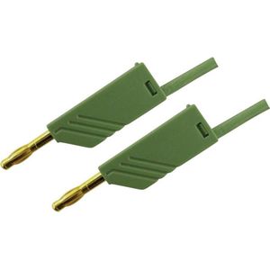 SKS Hirschmann MLN 150/2,5 GN Meetsnoer Banaanstekker 4 mm Banaanstekker 4 mm 1.50 m Groen 1 stuk(s)