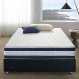 Arensberger - relaxx Gel Matratze 140x200 cm mit 3D Memory Foam - 7 Zonen 25cm Höhe H2/H3 - Wendbare Kaltschaummatratze mit optimaler Druckentlastung