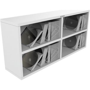Zomo CS-Box 100/2 - wit - CD-rek
