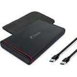 Fantec Harddisk Behuizing 2.5'' Zwart USB-voeding
