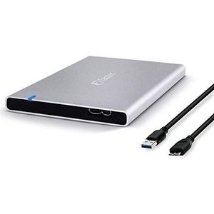Fantec - ALU7MMU3 - Externe Behuizing - Zwart - USB 3.0 - Voor 2,5 Inch SATA HDD/SSD