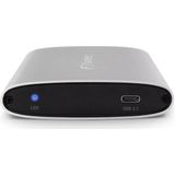 Fantec - ALU-25U31 - HDD Behuizing - Zilver - Aluminium - USB-C